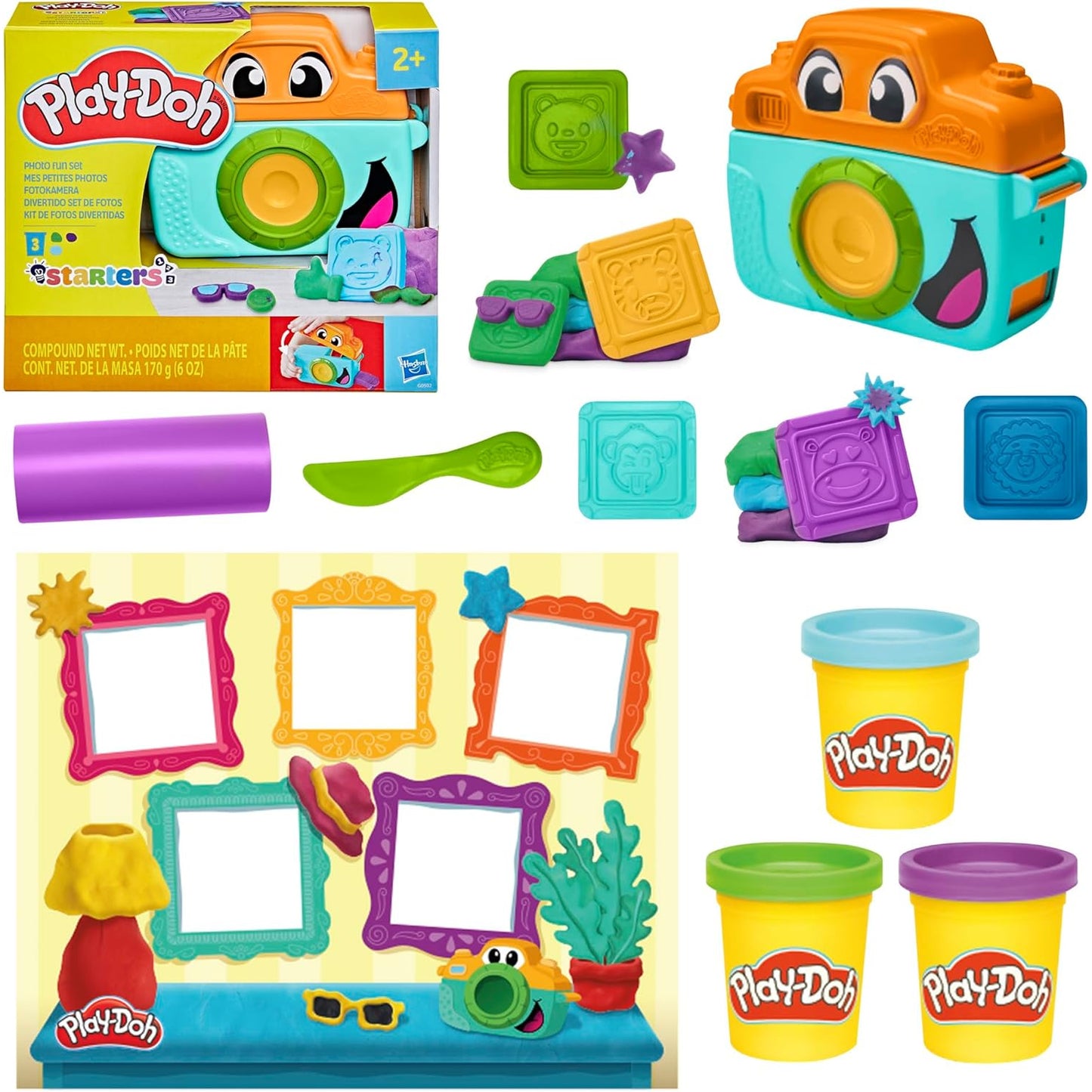 Play-Doh Photo Fun Toy Camera Starter Set
