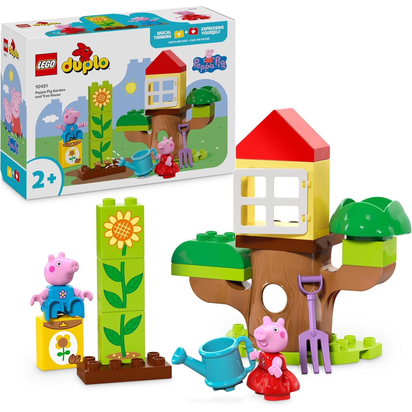 Lego Duplo Peppa Pig Garden and Tree House