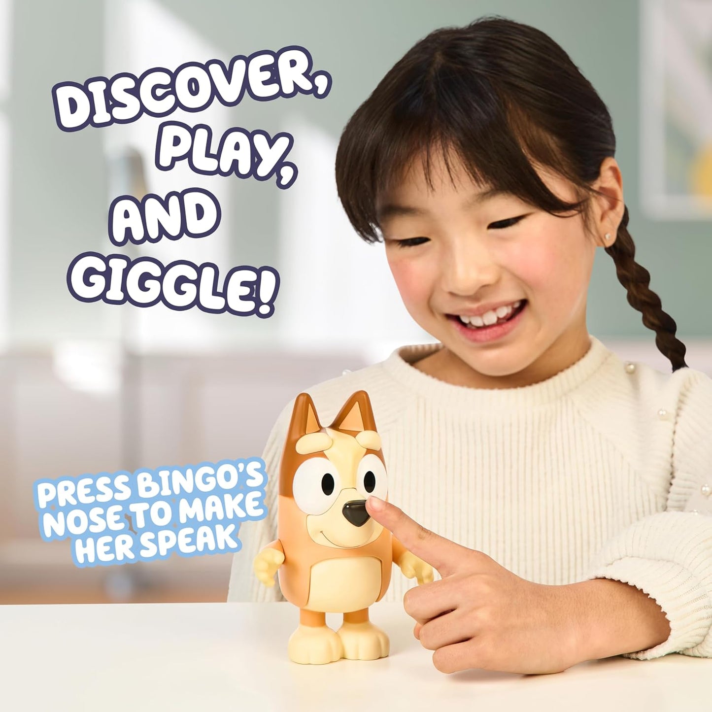 Bluey Chat Mates Talking Figure - Bingo