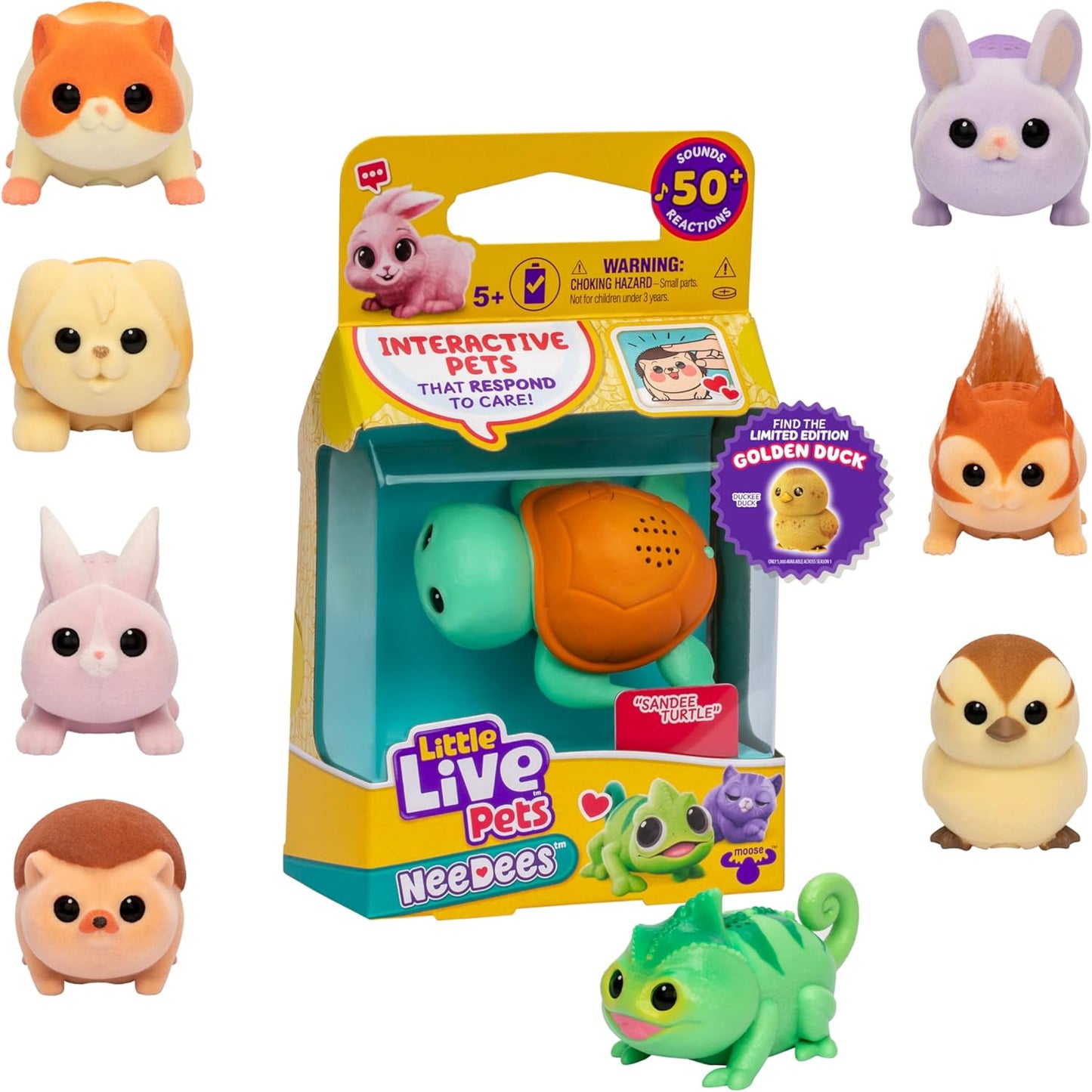 Little Live Pets NeeDees Interactive portable pets - Assorted