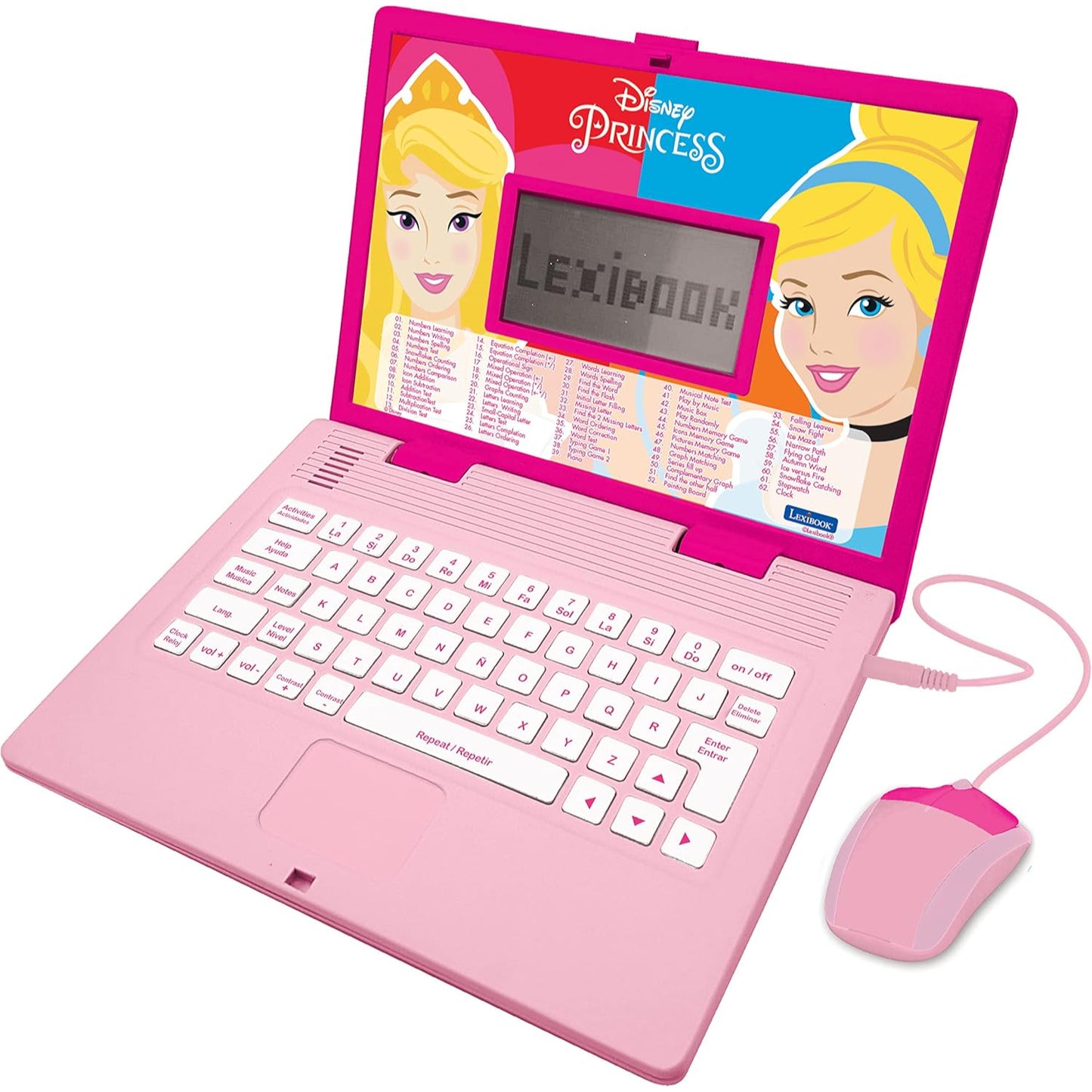Disney Princess Bilingual Educational Laptop