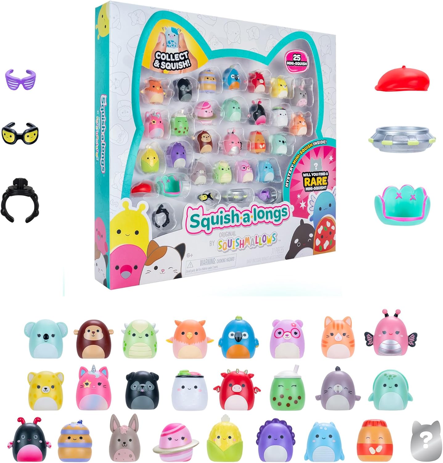 Squish-A-Longs 25 Pack