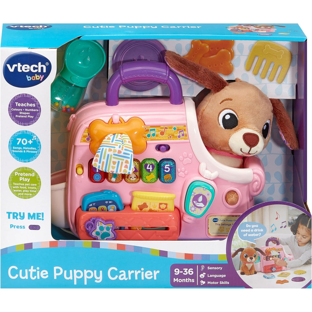 Vtech Baby Cutie Puppy Carrier