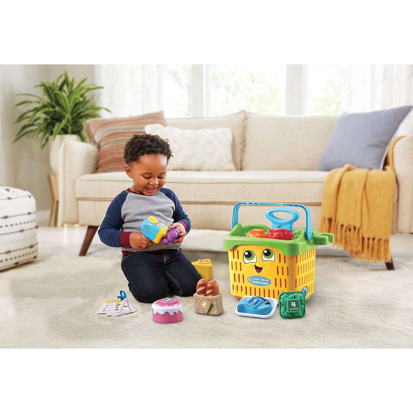 Leapfrog Count Along Basket & Scanner