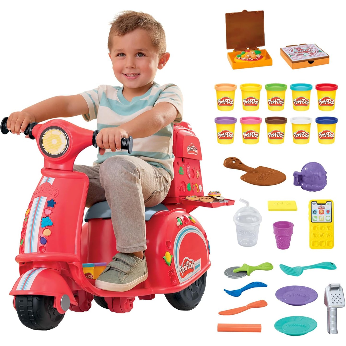 Play Doh Pizza Delivery Scooter