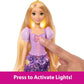 Disney Princess Light Up Hair Rapunzel Fashion Doll