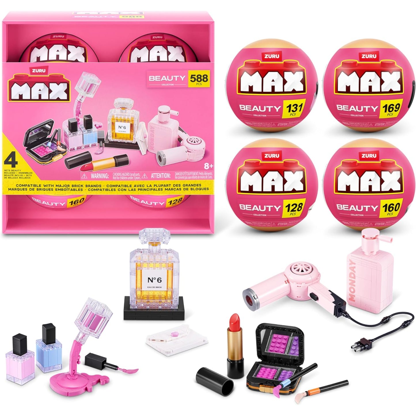 Max Build Beauty Collection 4 Pack