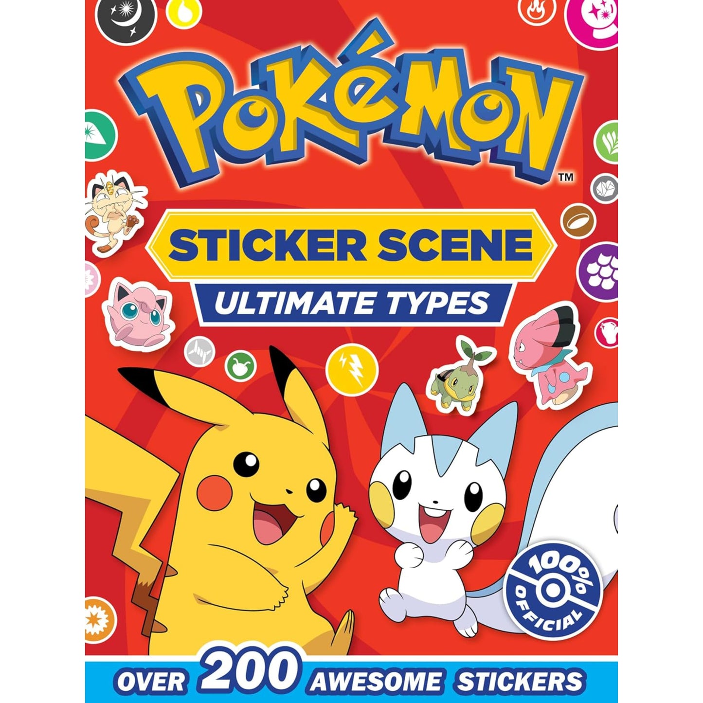 Pokemon Sticker Scene Ultimate Types