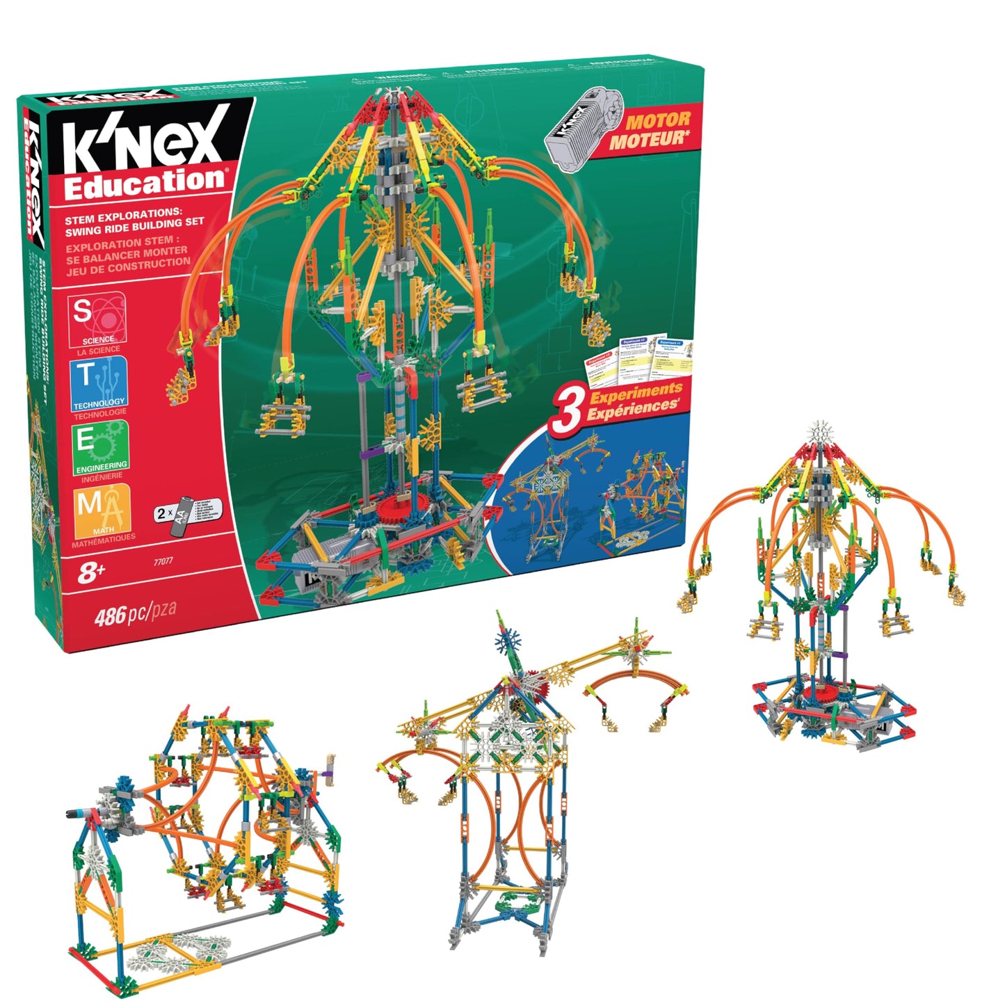 K'nex Education STEM Explorations Swing Ride Set