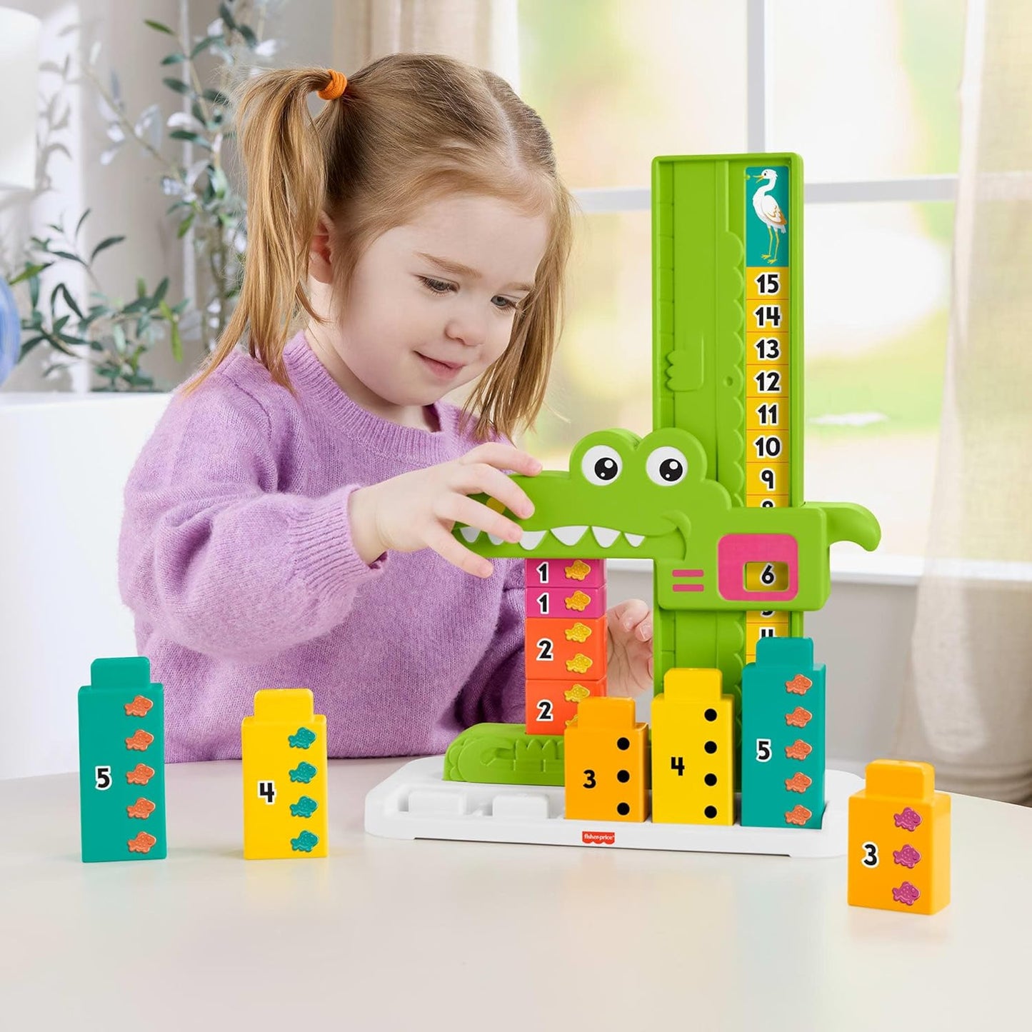 Fisher Price Adding Alligator Educational Toy