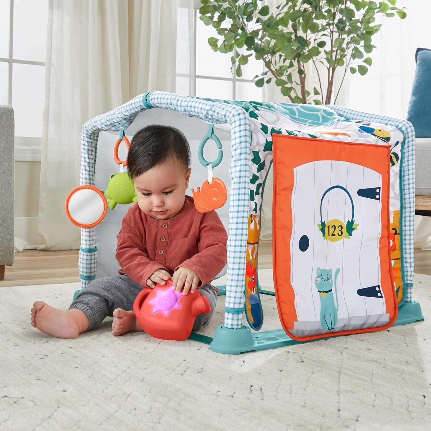 Fisher Price 3 in 1 Crawl & Play Activity Gym