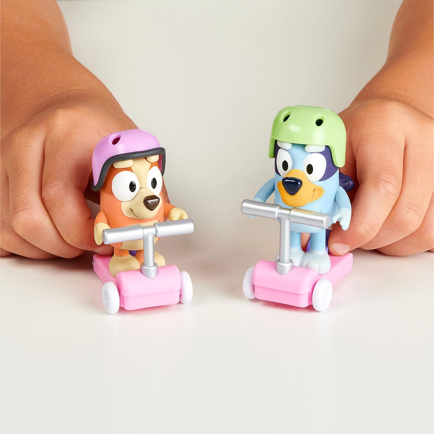 Bluey & Bingo Scooter Fun Figure Set