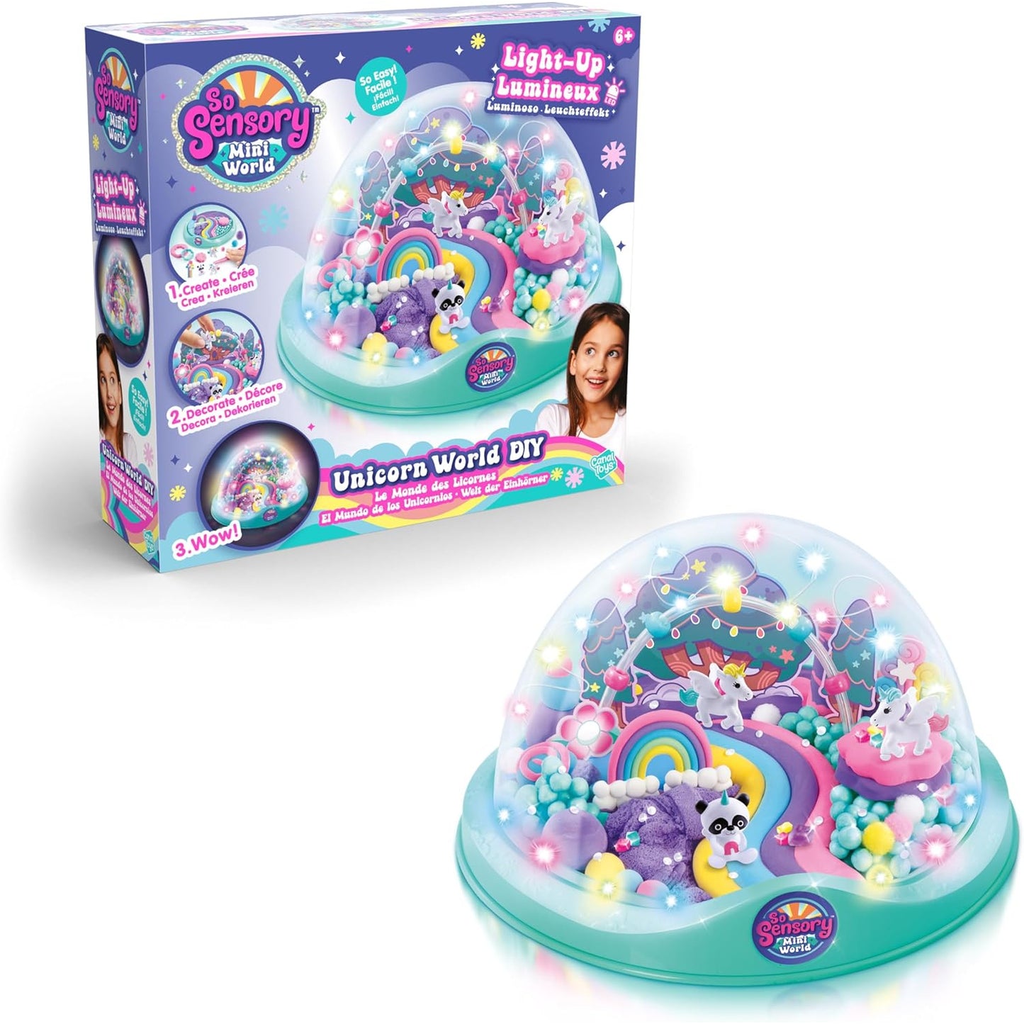 So Sensory Light Up Unicorn World