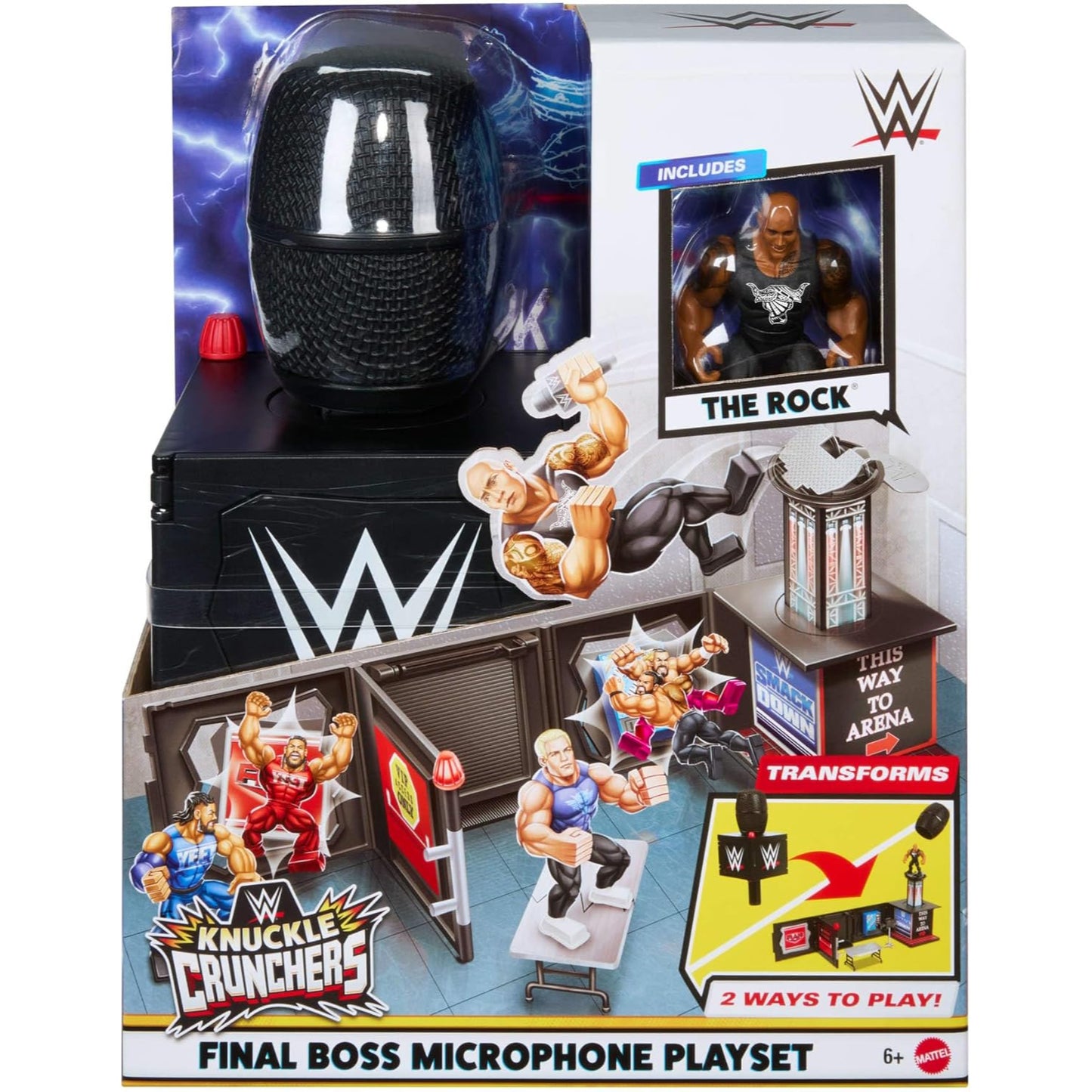 WWE Knuckle Crunchers Final Boss Microphone