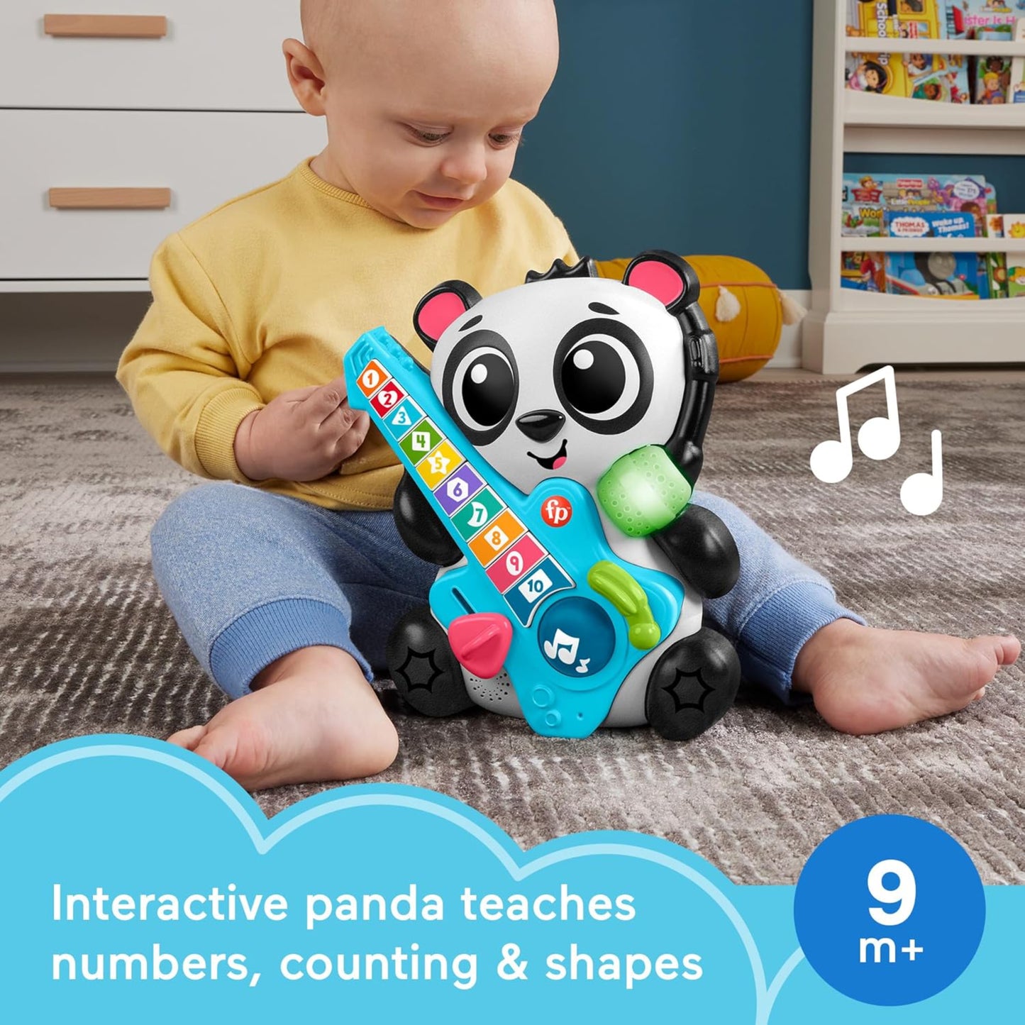 Fisher Price Linkimals Jam and Count Panda