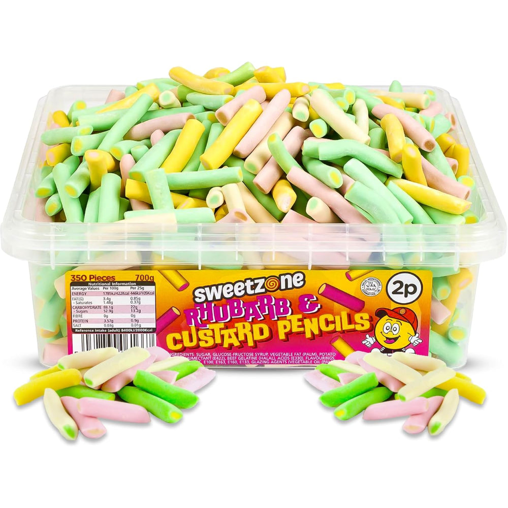 Sweetzone Rhubarb and Custard 700g