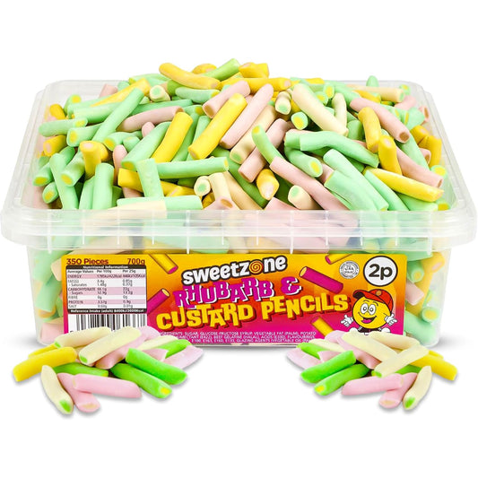 Sweetzone Rhubarb and Custard 700g