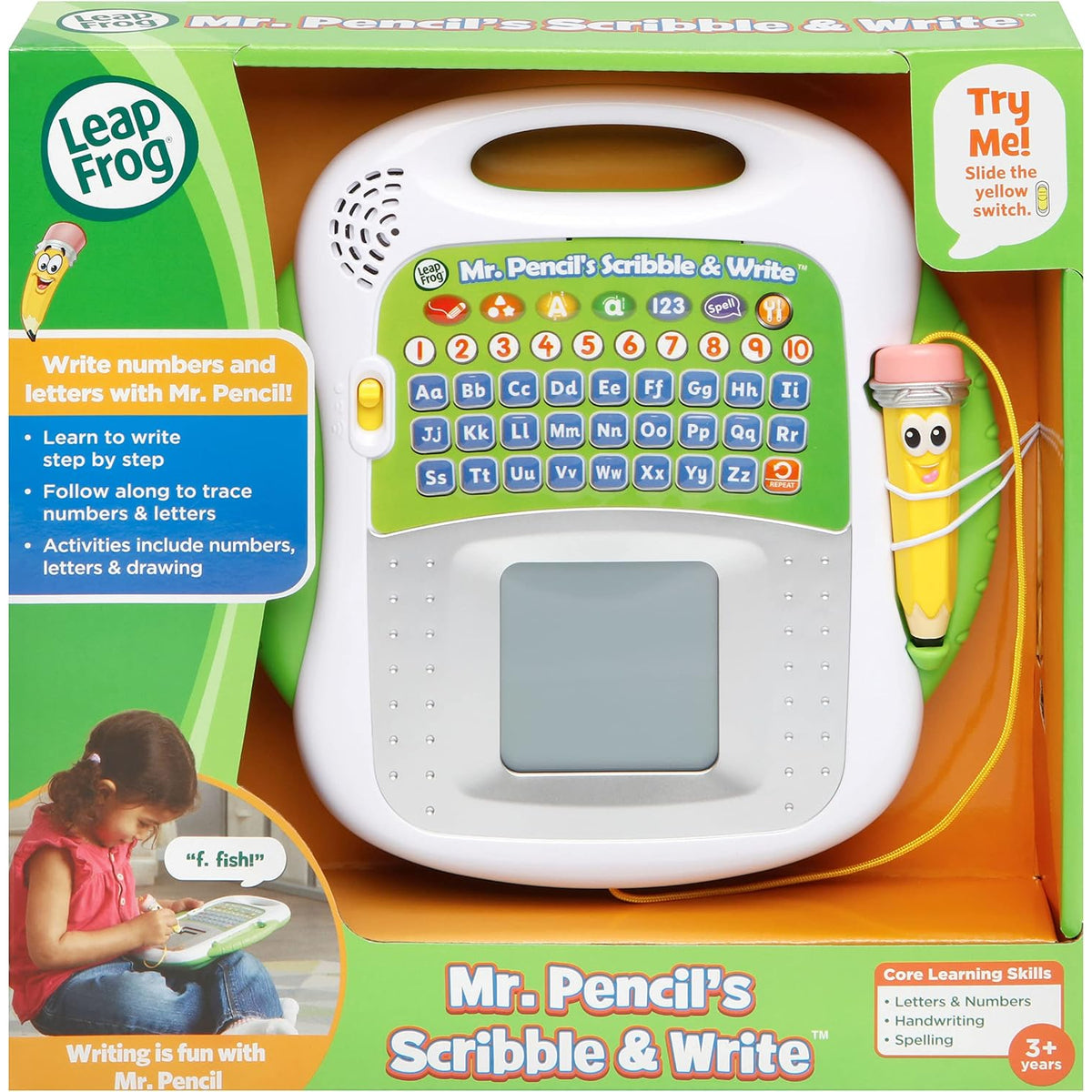 Leapfrog Mr Pencil Scribble Write and Read