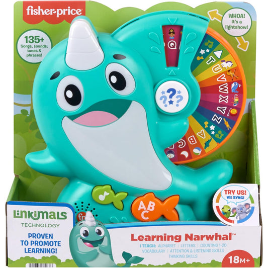 Fisher Price Learning Narwhal