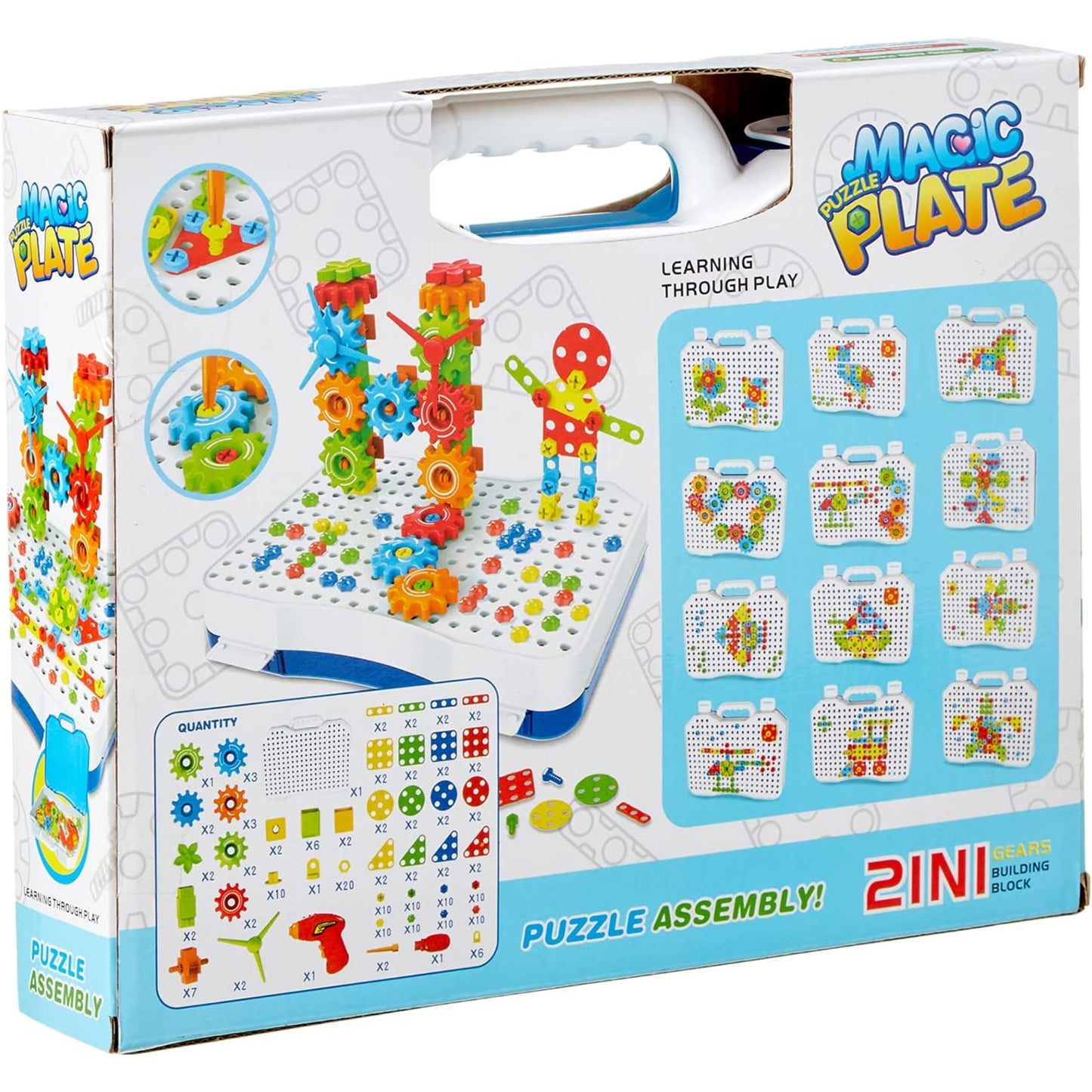 Magic Puzzle Plate