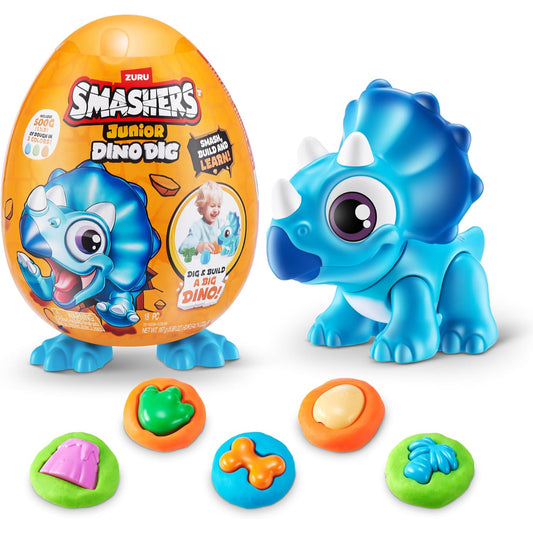 Zuru Smasher Junior Dino Dig - Blue