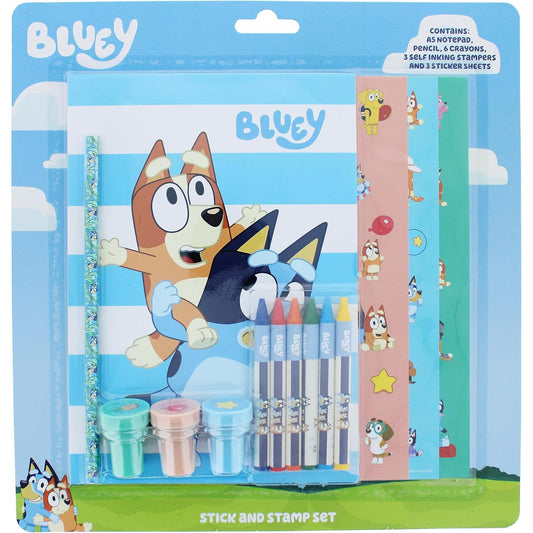 Bluey Stick and Stamp Set