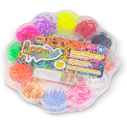 350PC SHAPED LOOM SET - 4 Designs