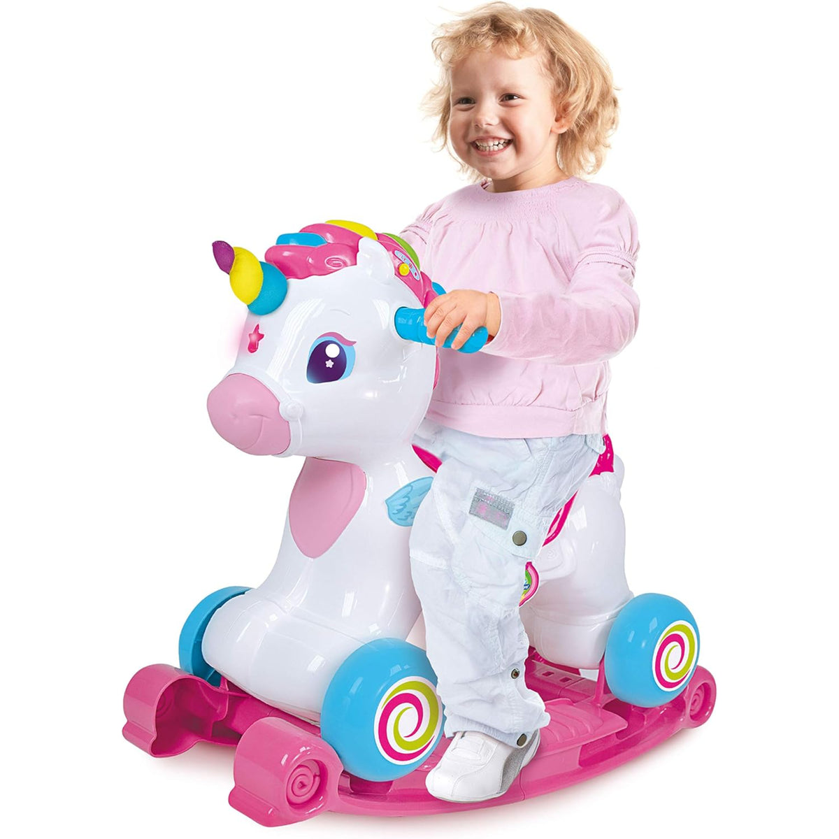 Baby Clementoni Interactive Unicorn Ride On