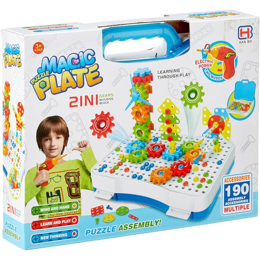 Magic Puzzle Plate