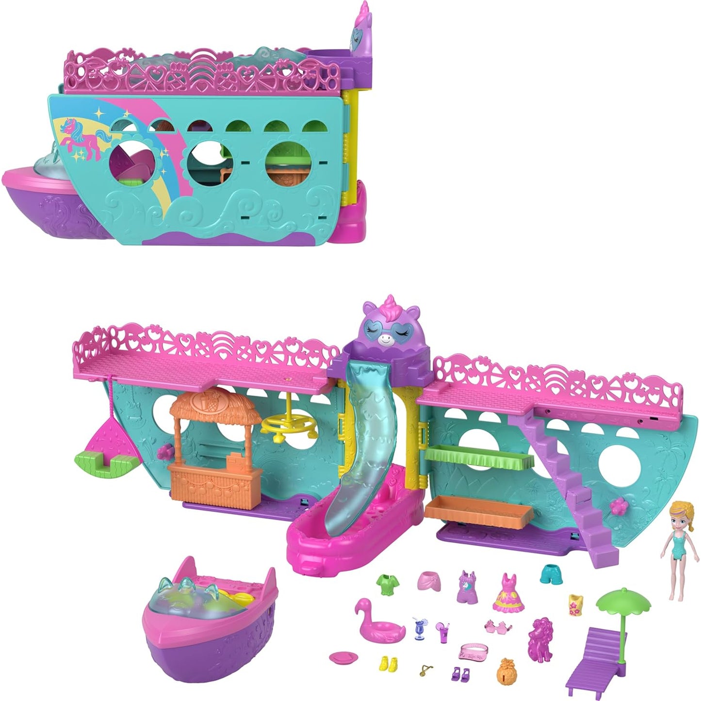 Polly Pocket Unicorn Dream Cruise