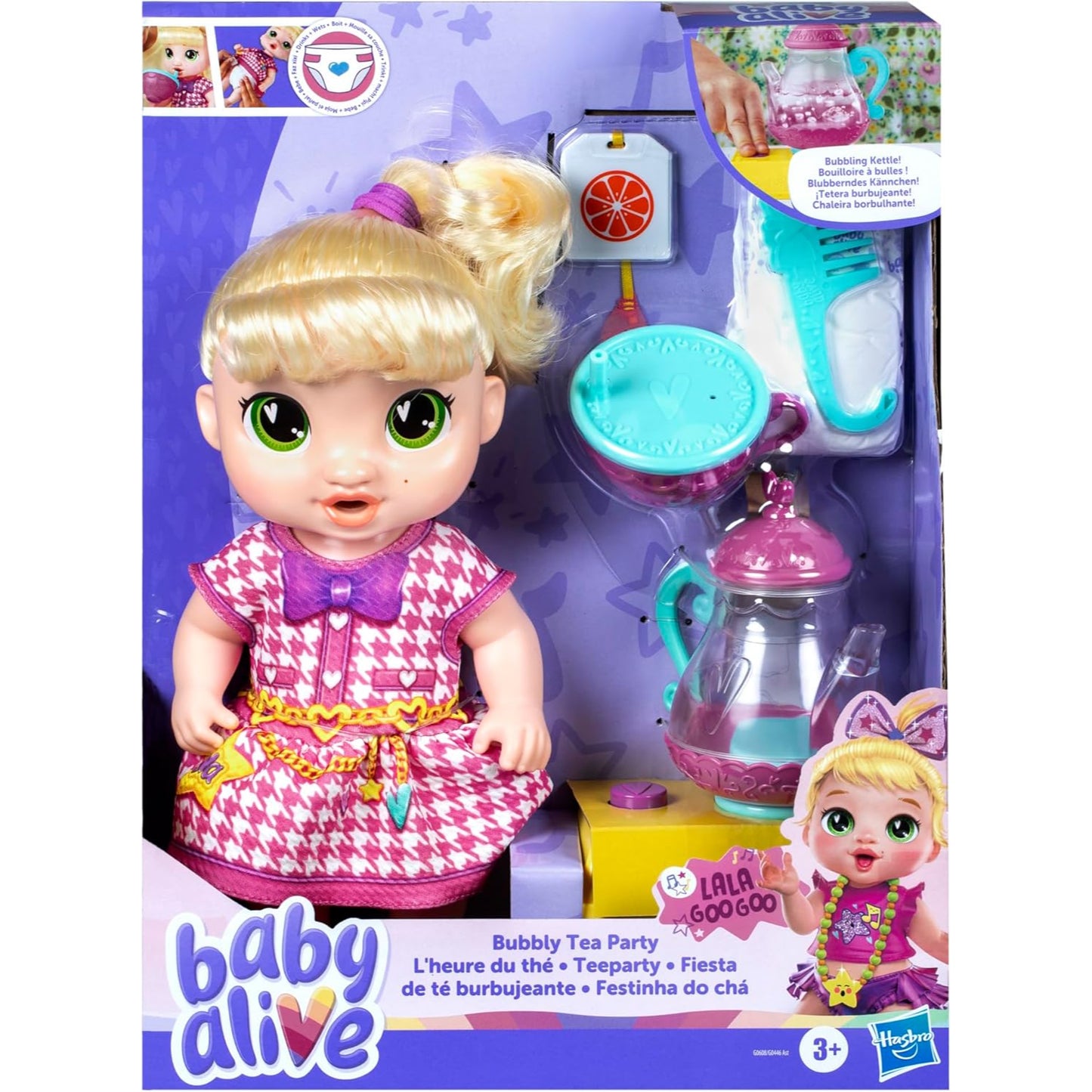 Baby Alive 13.5" Bubbly Tea Party Doll