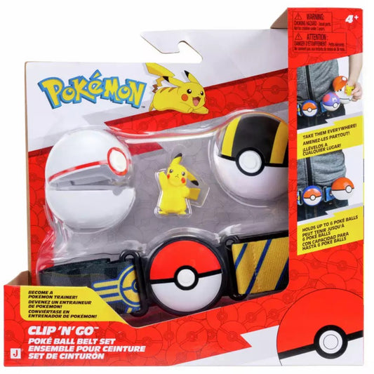 Pokemon Clip n Go Belt Set