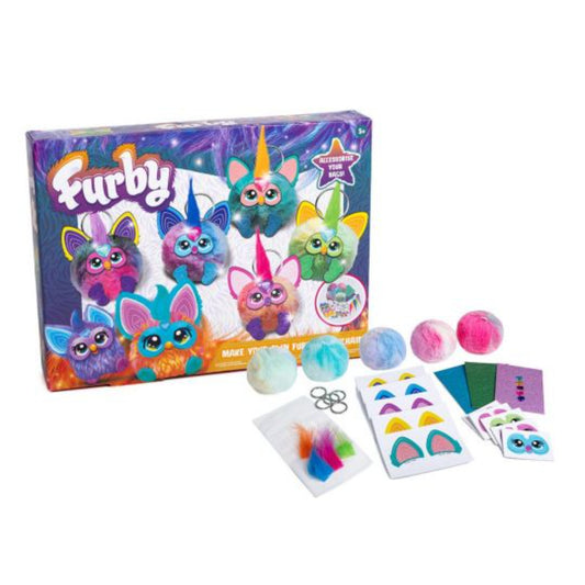 Furby Make Your Own Fublet Keychain