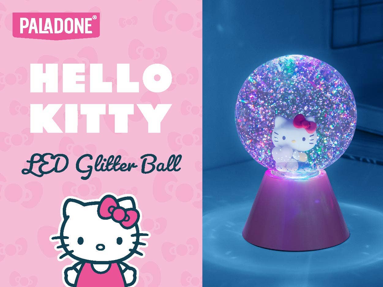 Hello Kitty LED Glitter Ball
