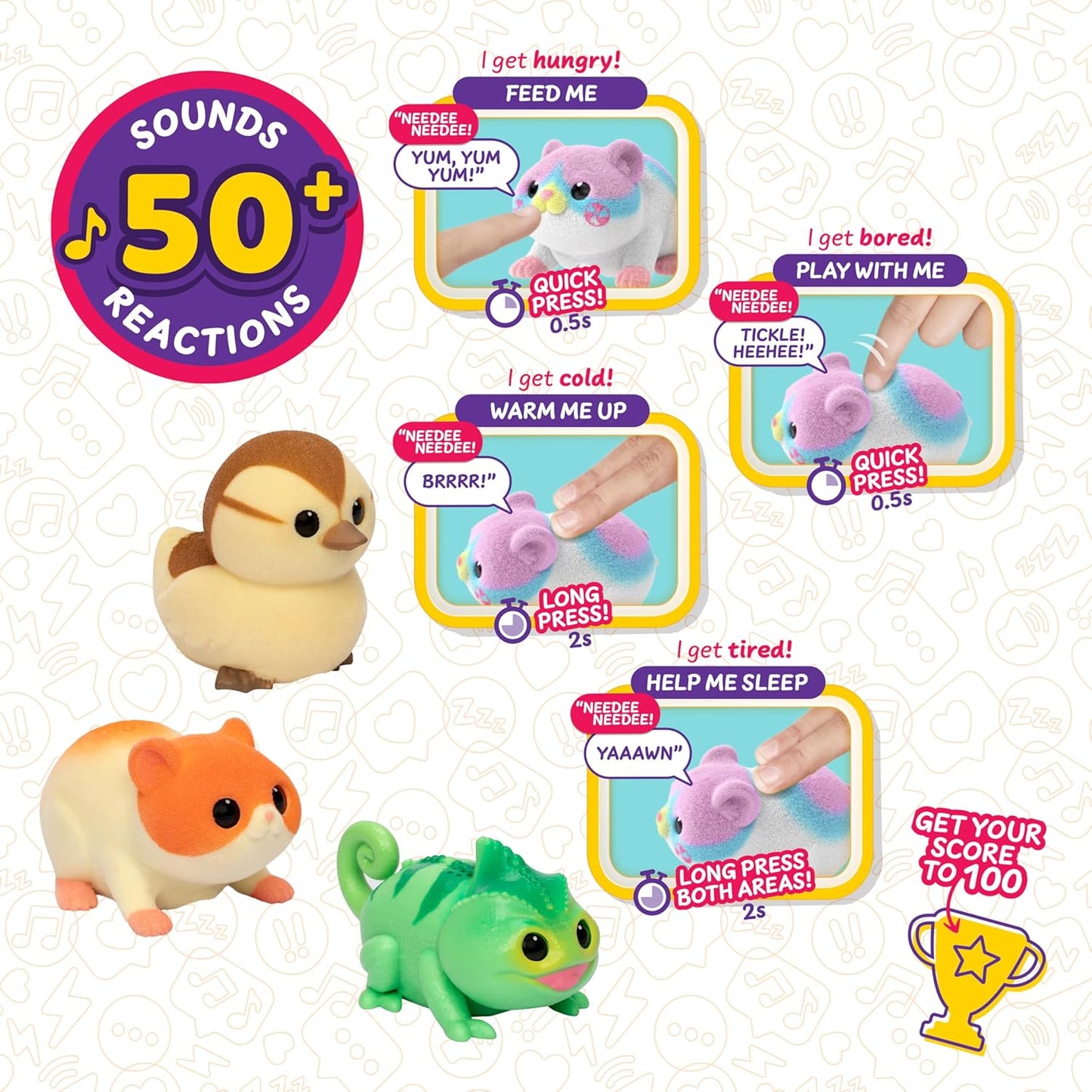 Little Live Pets NeeDees Interactive portable pets - Assorted