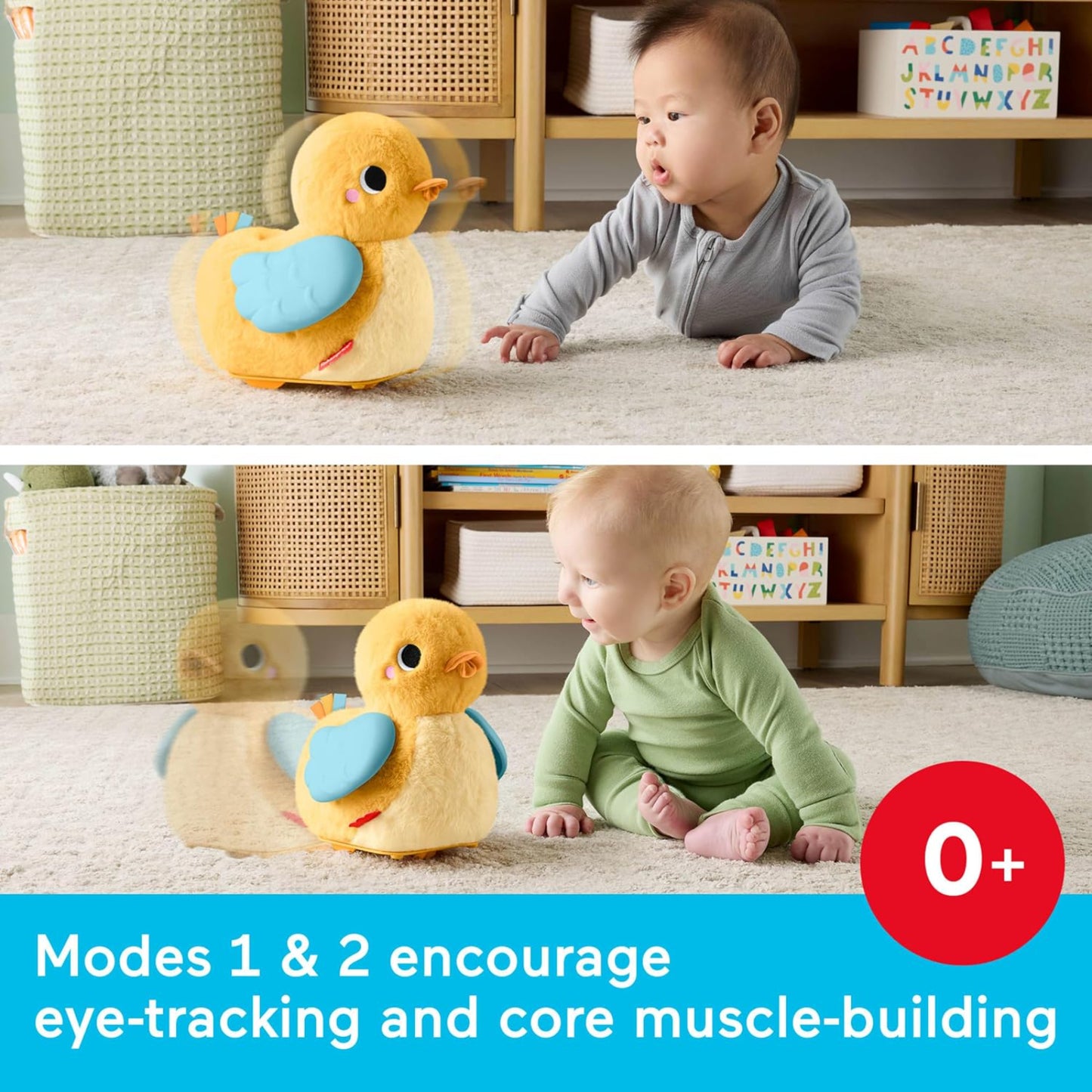 Fisher Price 4 in 1 Cuddle & Crawl Duck