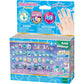 Aquabead Disney Princess Nail Studio  + 2 Refill Recharge Packs