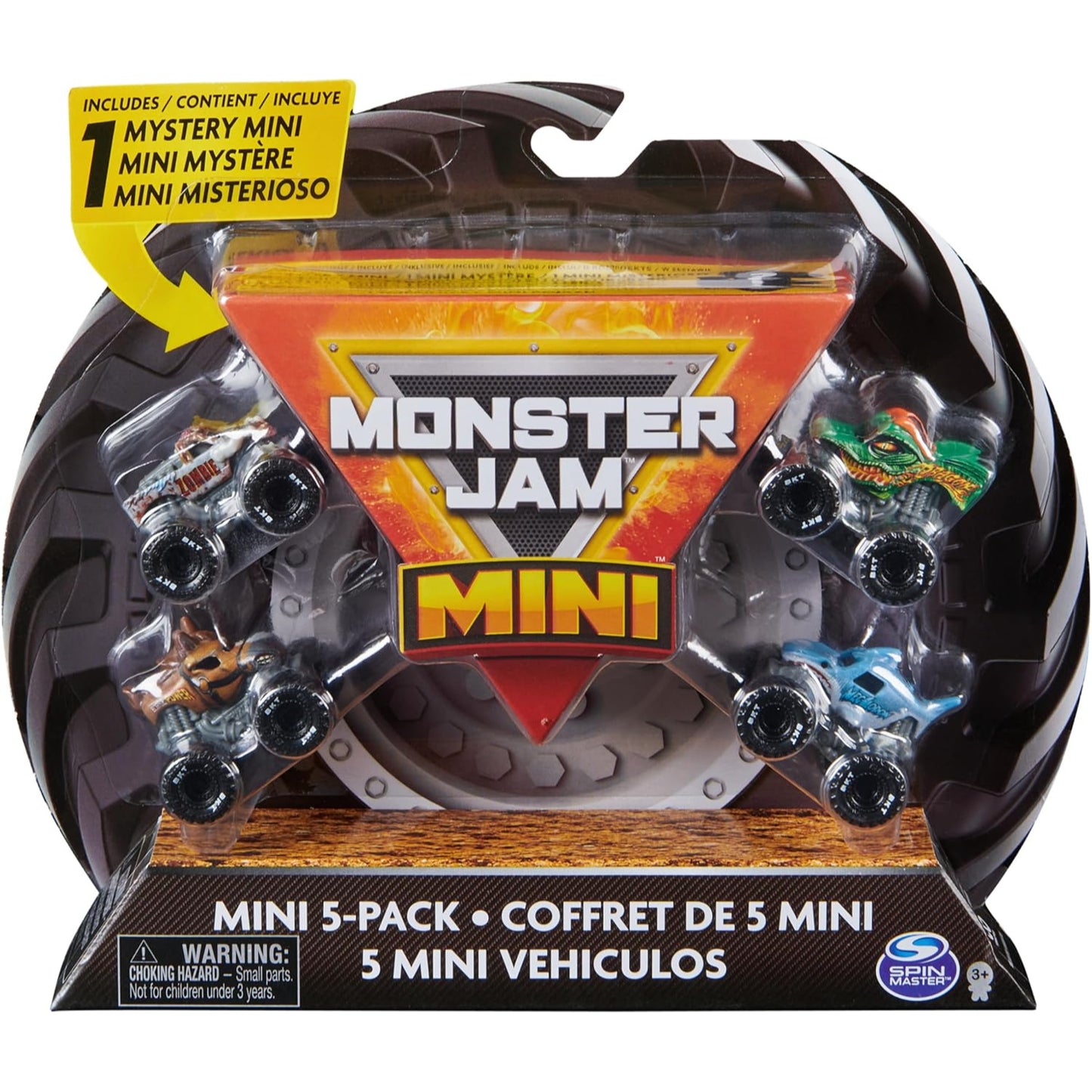 Monster Jam Mini 5 Pack