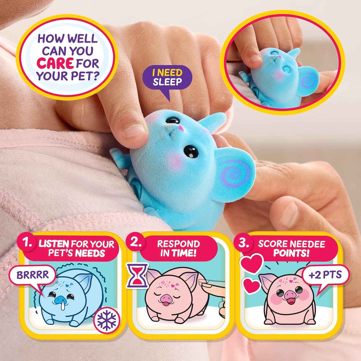 Little Live Pets NeeDees Interactive portable pets - Assorted