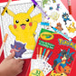 Crayola Pokemon Colour and Sticker Activty Pack
