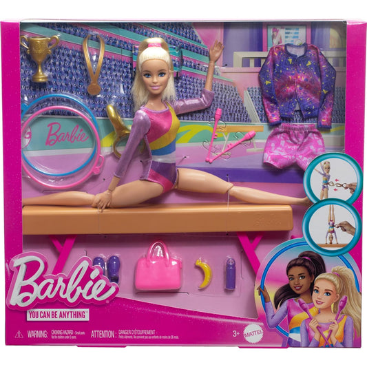 Barbie Gymnastics Doll Set