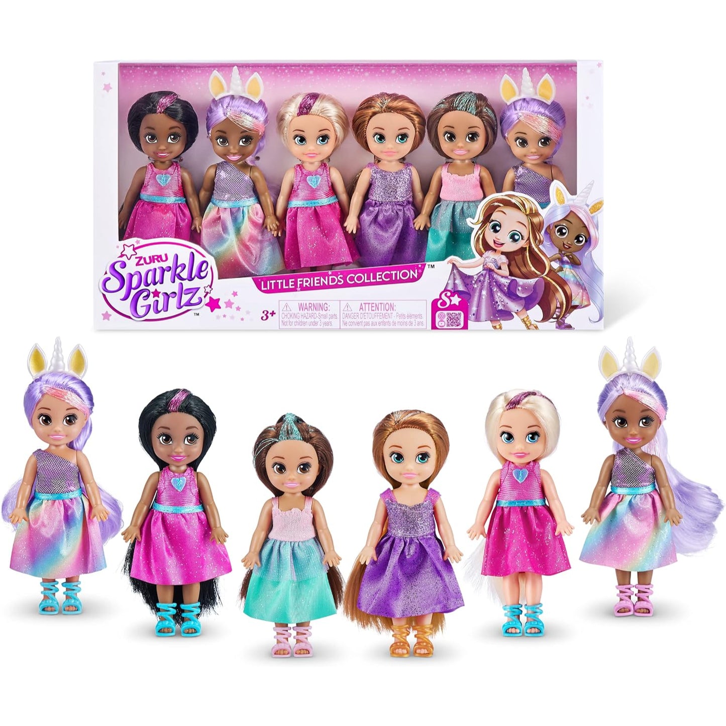 Zuru Sparkle Girlz Little Friends