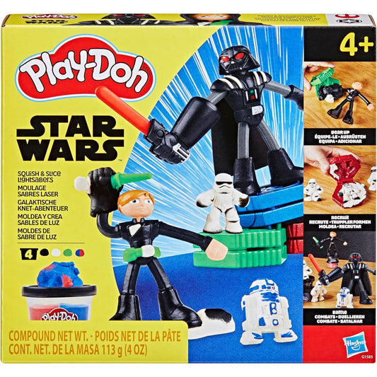 Play-Doh Squish and Slice Lightsabers