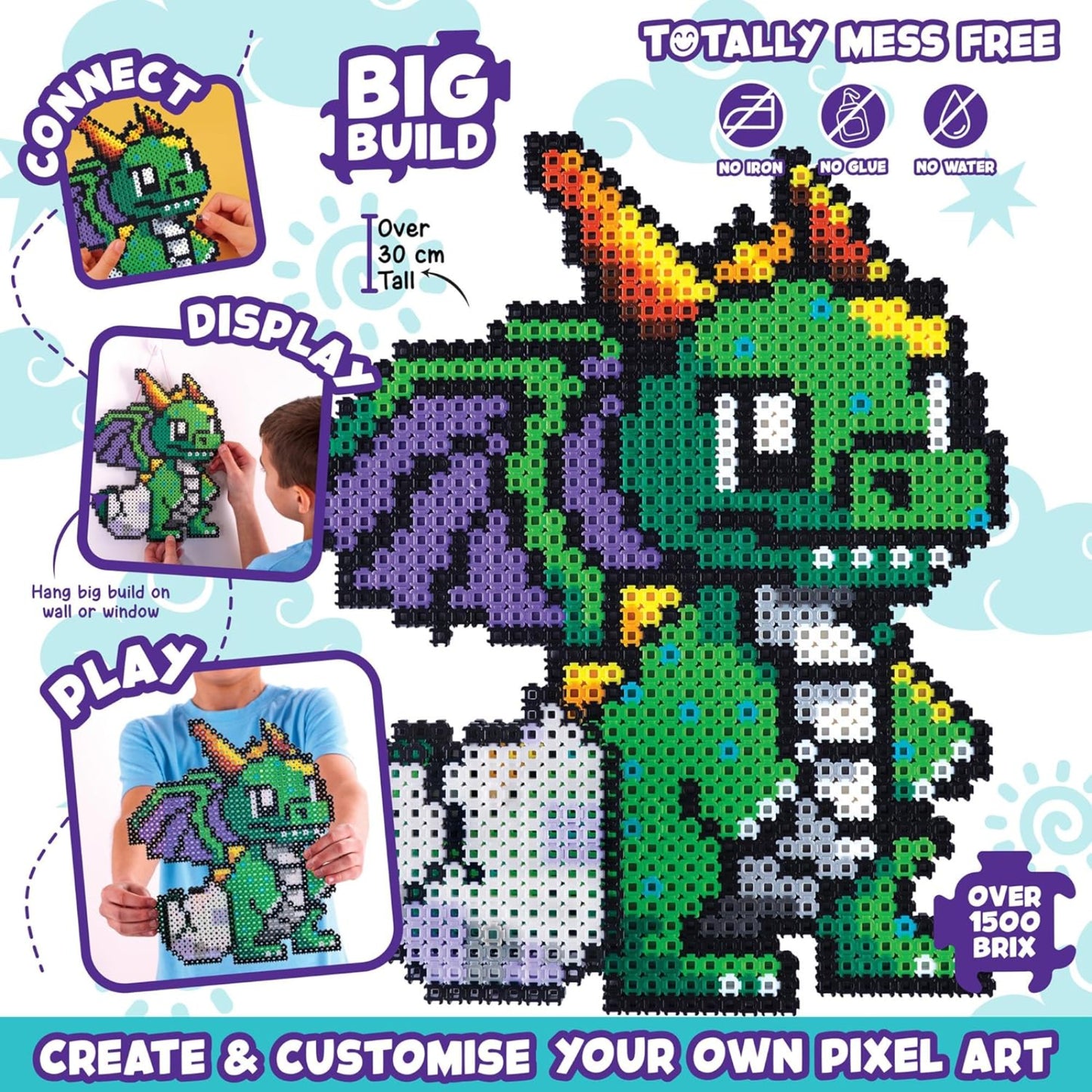 SimBrix Dragon Wall Art