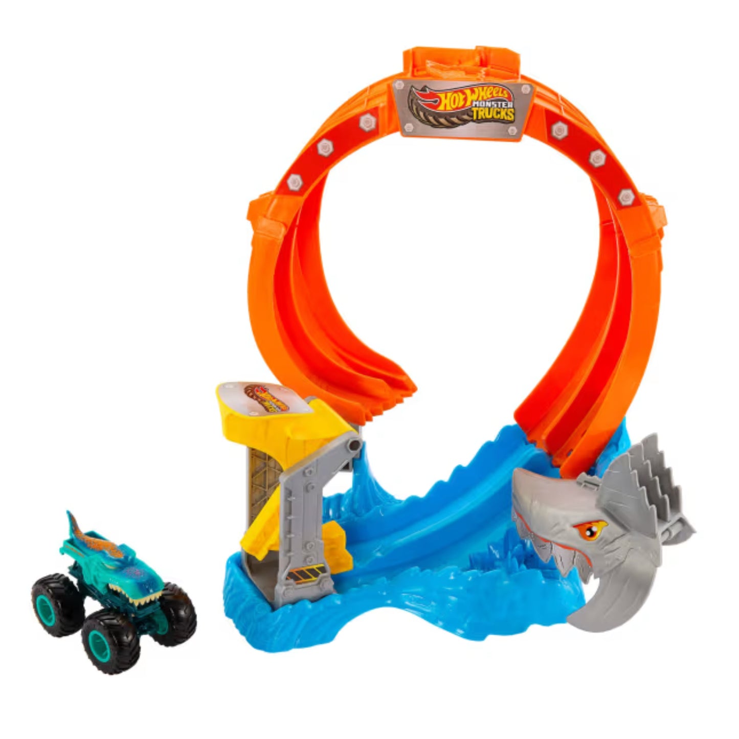 Hot Wheels Spiral Shark Smash