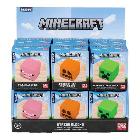 Minecraft Stress Blocks - 3 Designs