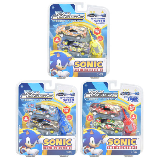 Sonic The Hedgehog Key Blasters Assorted