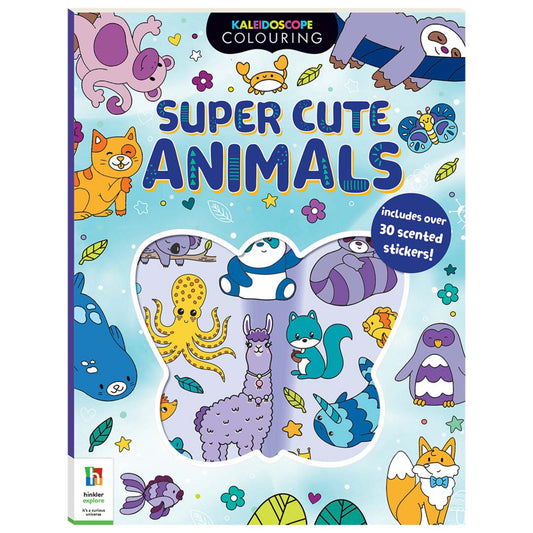 Super Cute Animals - Colouring and Stickers