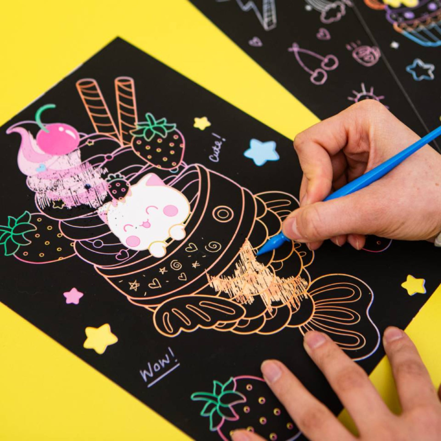 Kawaii Etch Art Creations