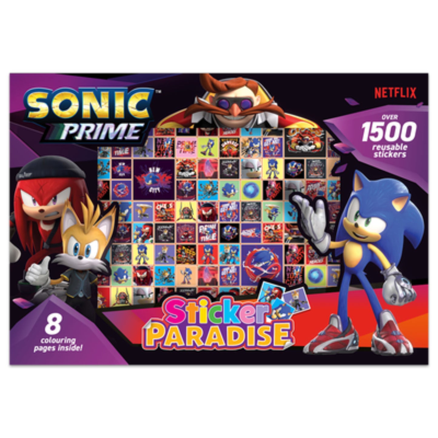 Sonic Prime Sticker Paradise